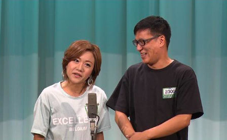 七井貴行と川﨑美千江の漫才コンビ「七井ミッチー」